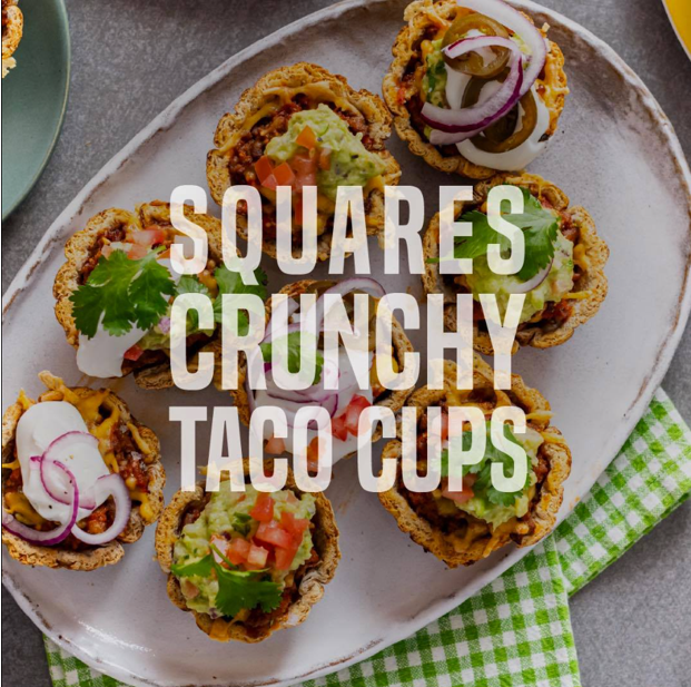 Squares Crunchy Taco Cups