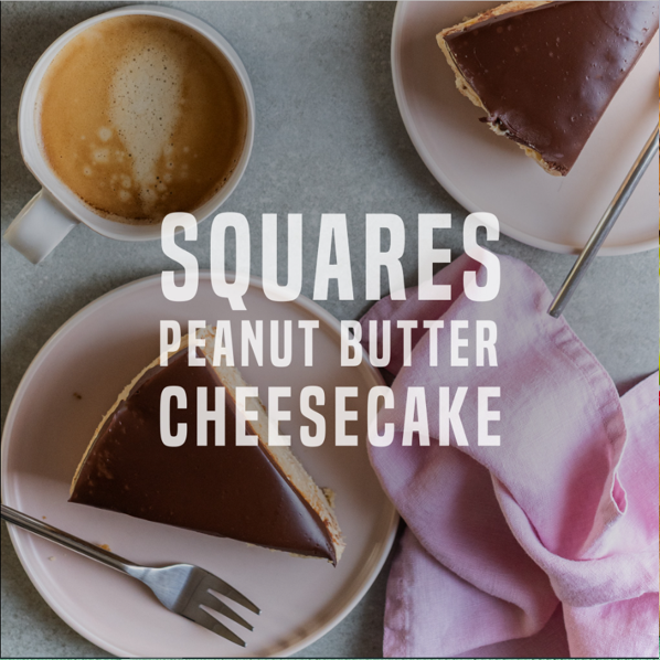 Squares Peanut Butter Cheese Cake