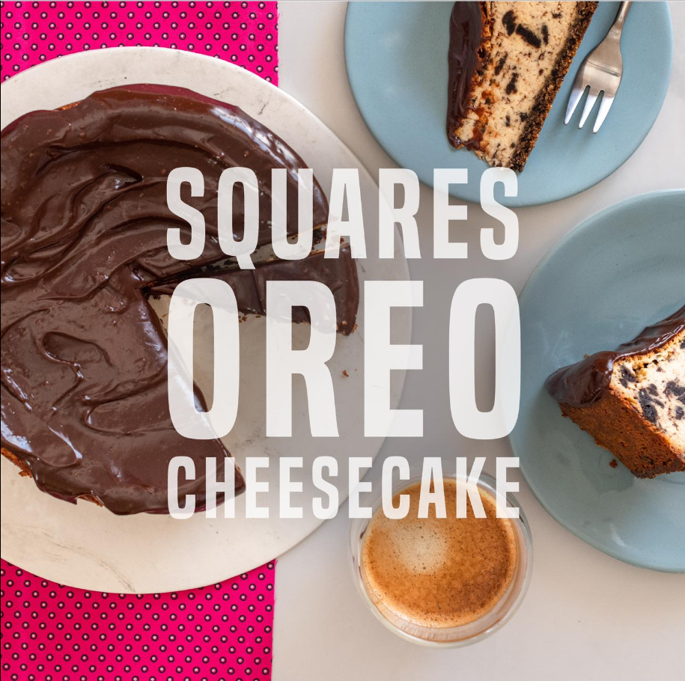 Squares Oreo Cheesecake